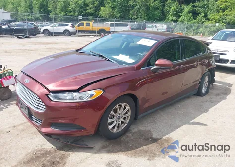 2016 Ford Fusion S z USA, uszkodzony, nr VIN 3FA6P0G77GR394895
